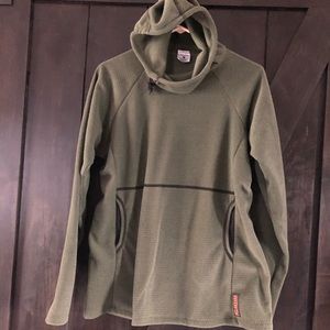 Melanzana Microgrid fleece hoodie
